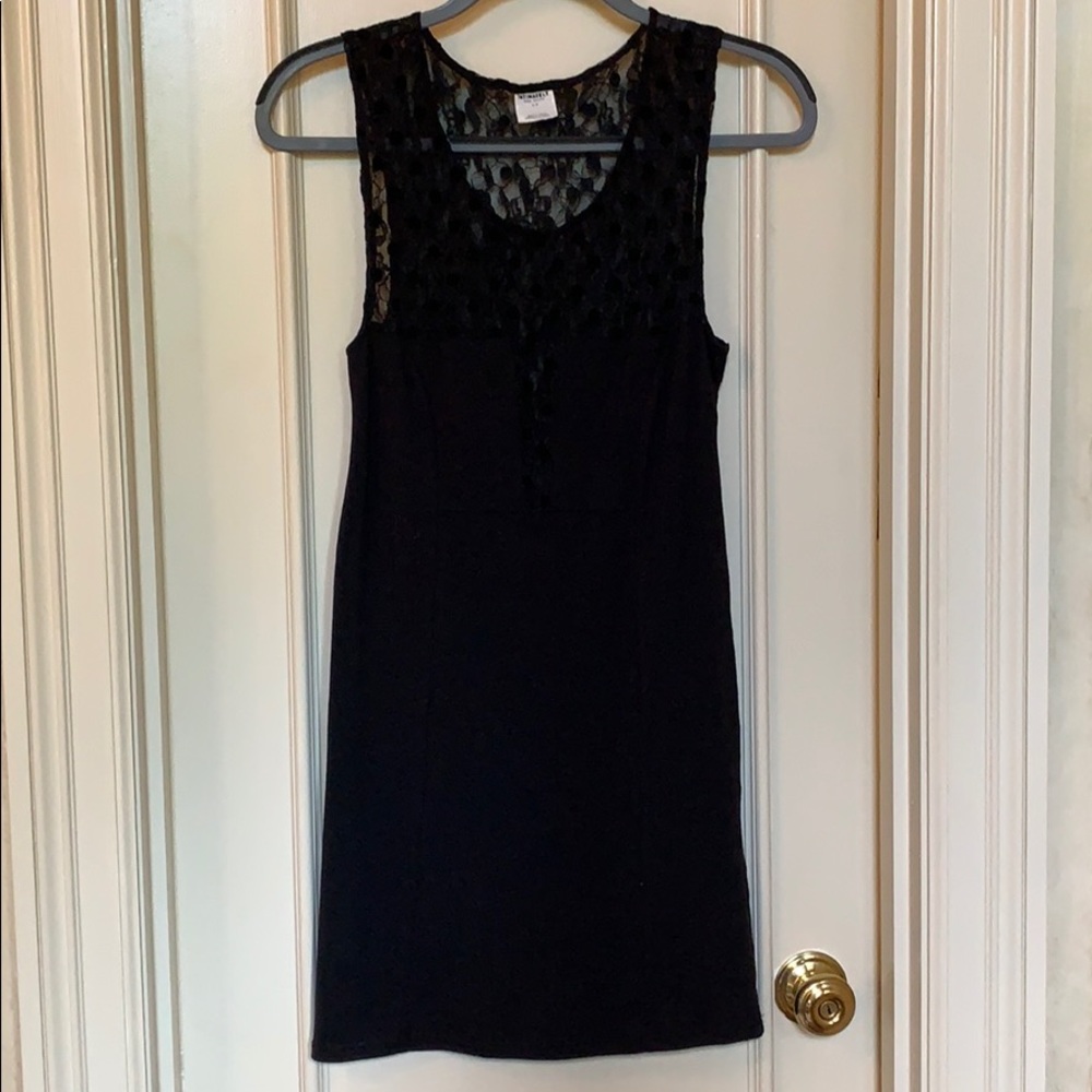 Free People Black Cocktail Dress